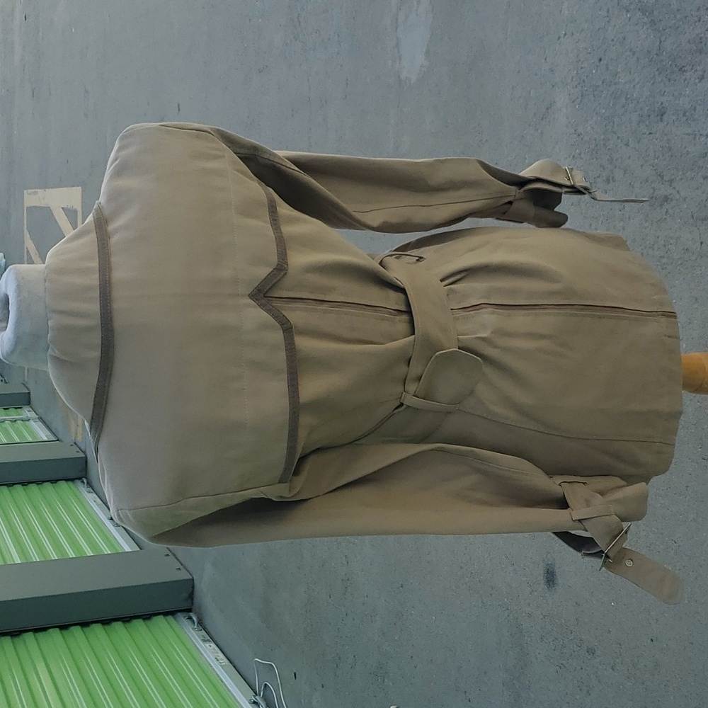 MaxMara Classics Khaki Mini Spy Trench coat, Melania Style Trench Wrap coat S/M - Picture 5 of 14